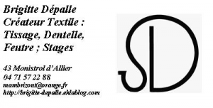 Logo de Brigitte Delesques-Dépalle Brigitte Dépalle, créateur textile